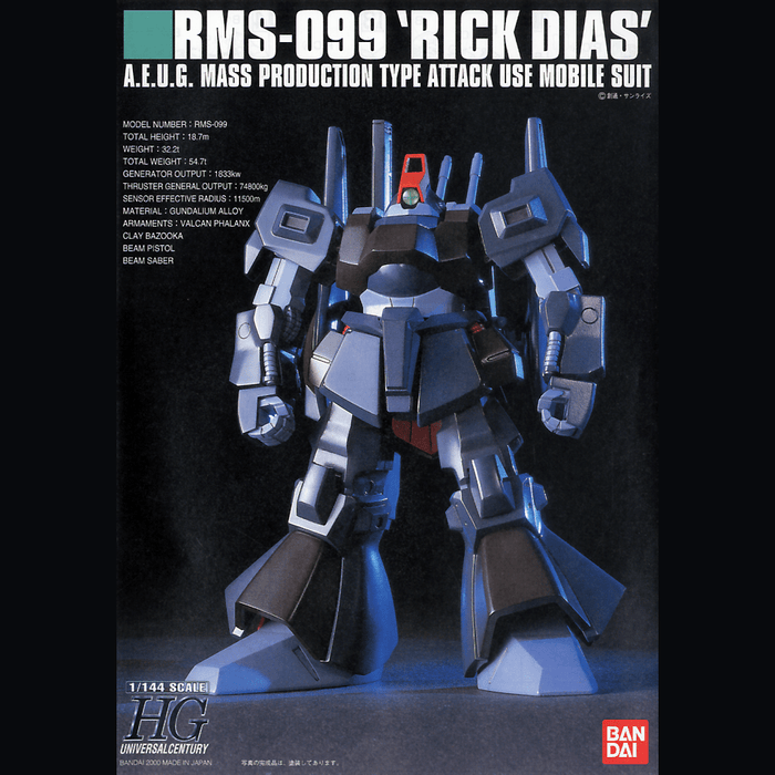 RMS-099 'Rick Dias' HG UC Gunpla Kit