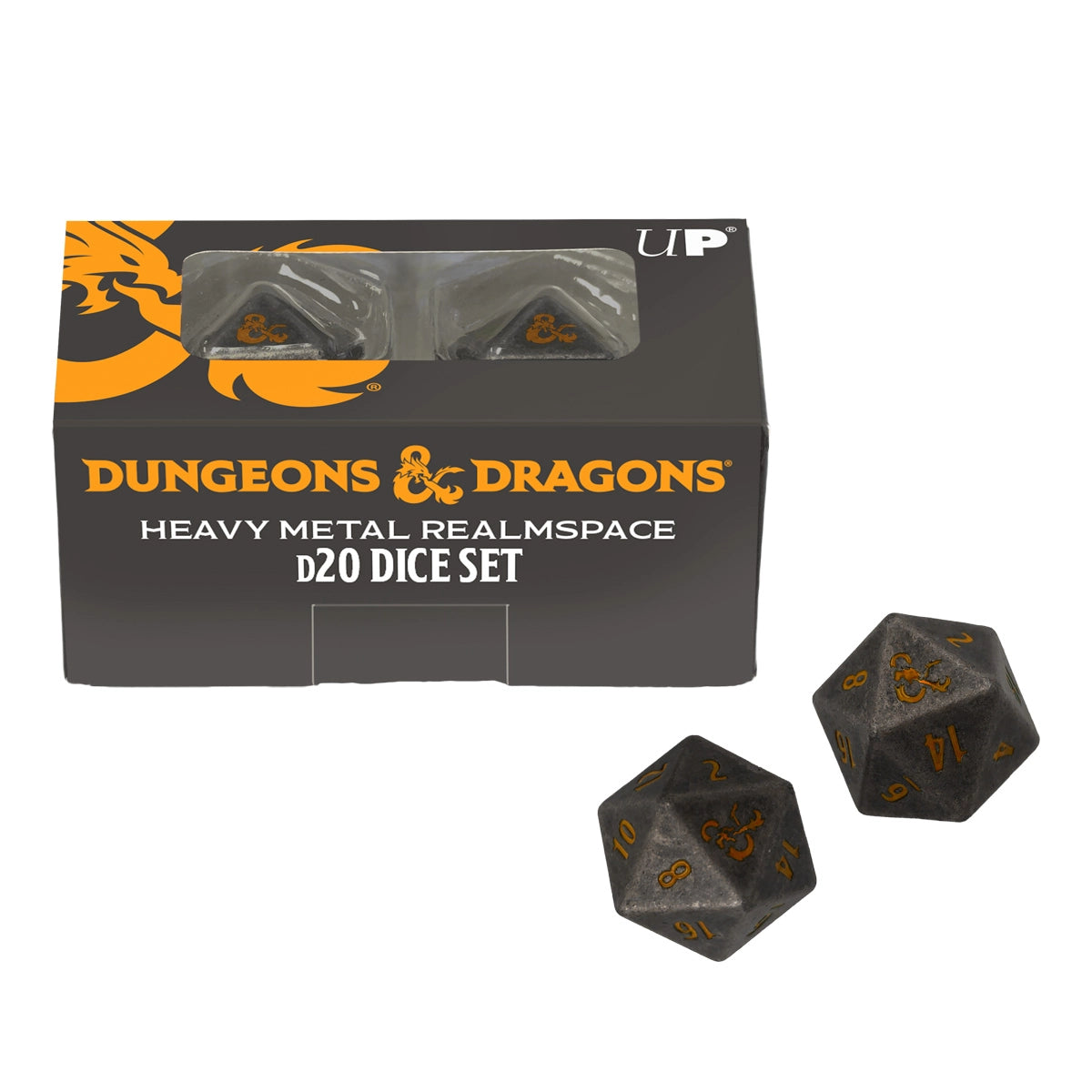 EXCLUSIVE D&D DICE SET Dungeons and Dragons Master Venger Giant d20 &  Percentile