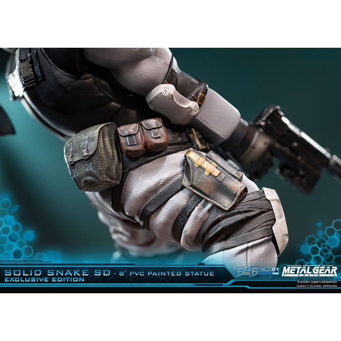 First 4 Figures Solid Snake SD PVC Painted statue