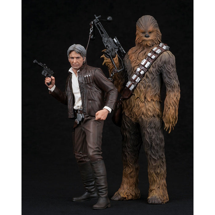 Kotobukiya The Force Awakens Han Solo & Chewbacca