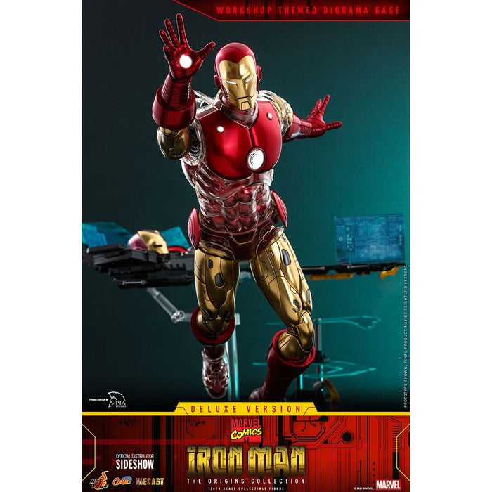 Marvel Origins Collection Comic Masterpiece Iron Man Deluxe Version
