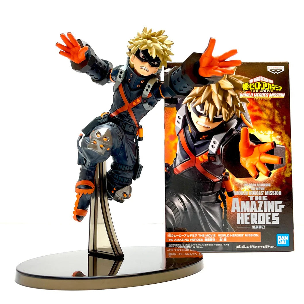My Hero Academia World Heroes Mission Katsuki Bakugo Figure | Gobsmack ...
