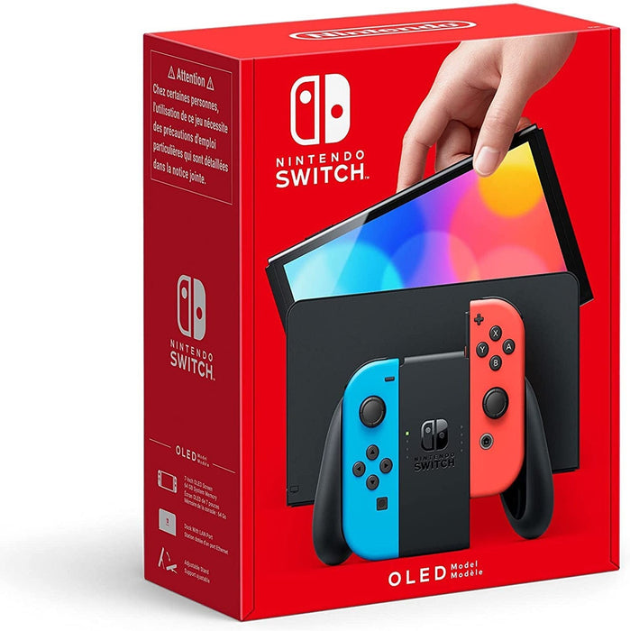 Nintendo Switch OLED Model - Neon Blue/Neon Red