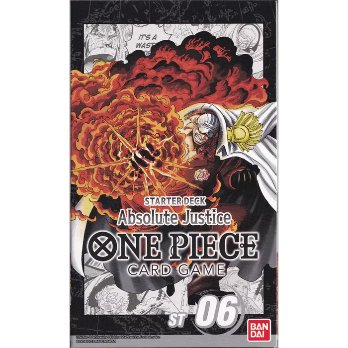 One Piece TCG: Absolute Justice - Starter Deck
