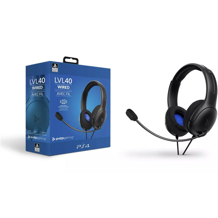PDP LVL40 Headset PS5 Wired Headset