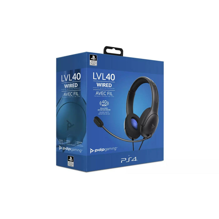 PDP LVL40 Headset PS5 Wired Headset