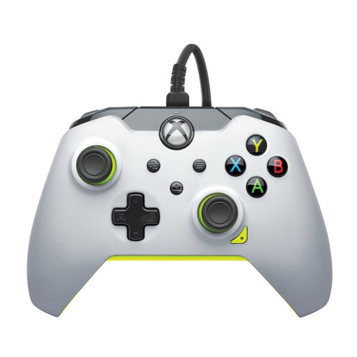 PDP Xbox Electric White Wired Controller With 1 Month Game Pass Free