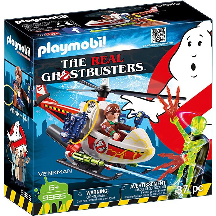 Playmobil Ghostbusters Venkman With Helicopter