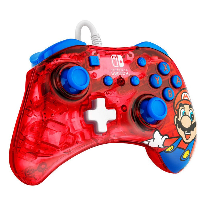 Rock Candy Mario Wired Nintendo Switch Controller