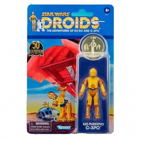 Star Wars: Droids Vintage Collection Action Figure 2021 See-Threepio C-3PO 10 cm