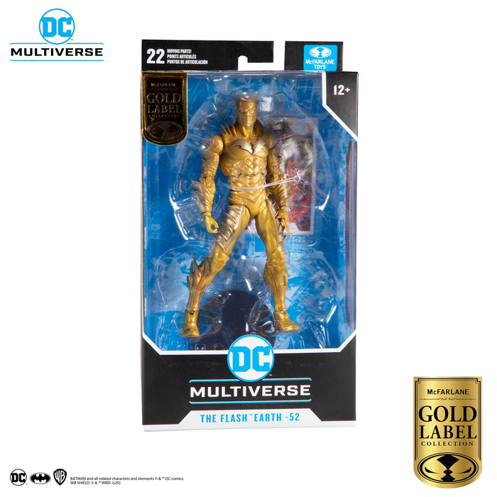 The Flash Earth -52 Figure Gold Edition