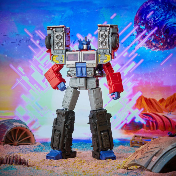 Transformers: Generation 2 Generations Legacy Voyager Action Figure 2022 Laser Optimus Prime 18 cm
