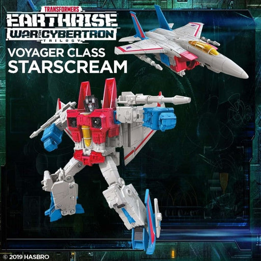 Transformers War For Cybertron Earthrise Voyager Starscream